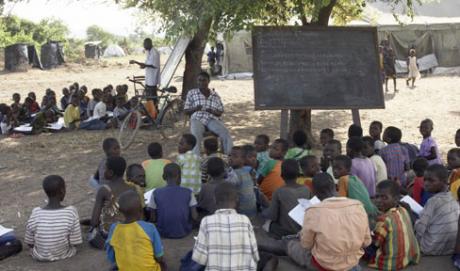 under-tree classrooms