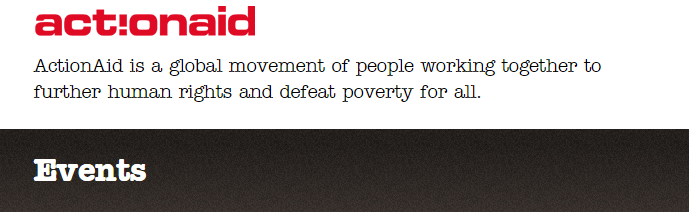 ActionAid Events